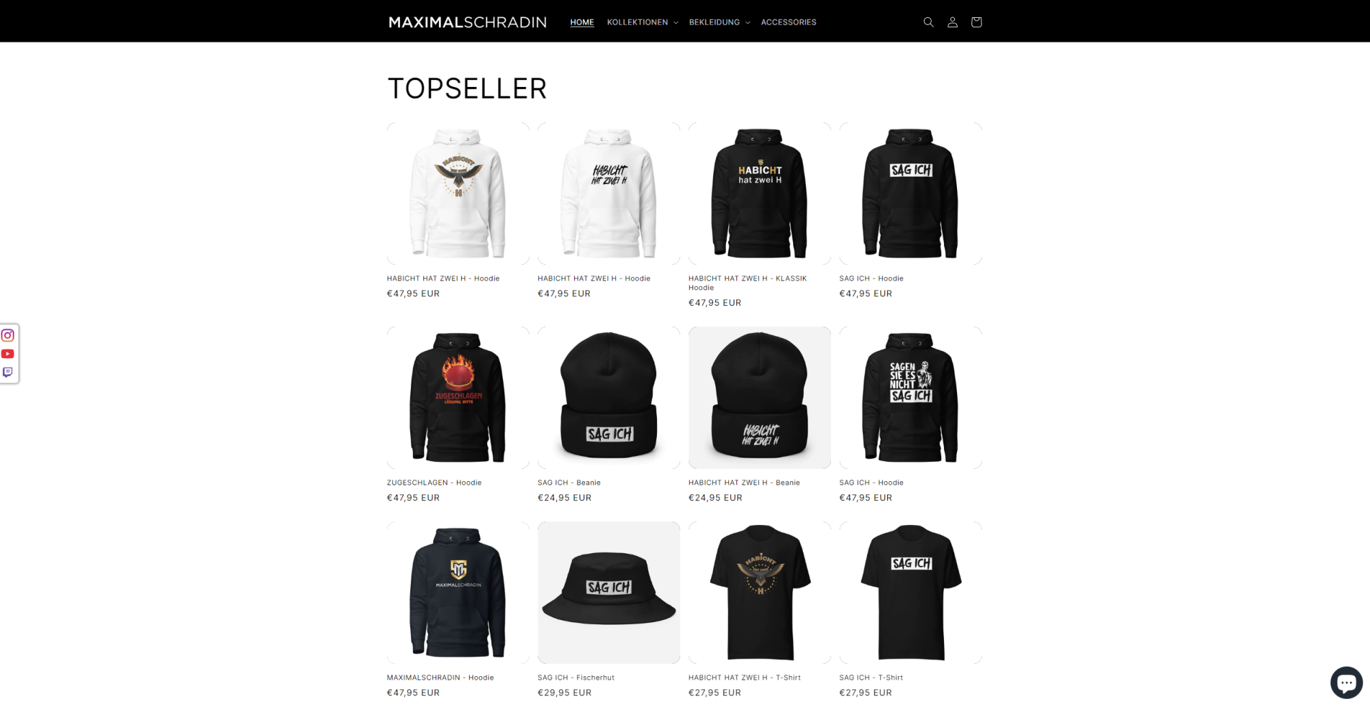 Merchandise Shops